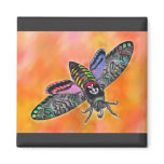 Goth Moth magnet