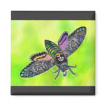 Goth Moth magnet