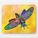 Goth Moth mousepad