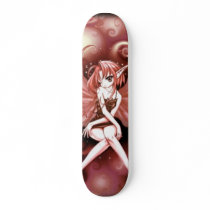 goth skate deck