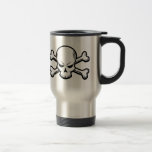 Goth Skull Travel Mug