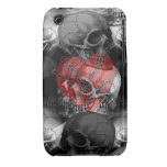 goth skulls valentine iPhone 3 Case-Mate cases