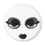 Goth Smiley Magnet