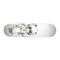 GothGirl deck Custom Skate Board