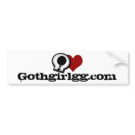 Gothgirlgg.com bumpersticker