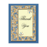 Gothic Art Customisable Thank You Postcard