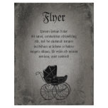 Gothic Baby Carriage flyers