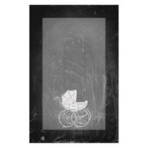 Gothic Baby Carriage Personalized Stationery