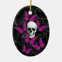 Gothic baroque skull ornaments