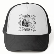 Gothic Batty Bassinet Hats