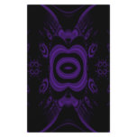 Gothic Black and Purple Floral Pattern. Custom Flyer
