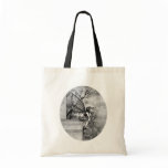 Gothic Black and White Fairy Bag Tote