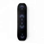 Gothic Black Spider Webs Heart Daggers Fractal Skate Decks