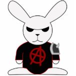 Gothic Bunny Bruno photo sculptures