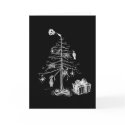 Gothic Christmas Tree cards