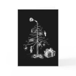 Gothic Christmas Tree cards