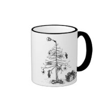 Gothic Christmas Tree Coffee Mug