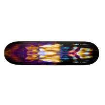 Gothic Clown of Insanity Custom Skate Board