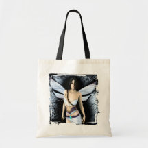 Gothic Faerie Solitude Art Tote Bags