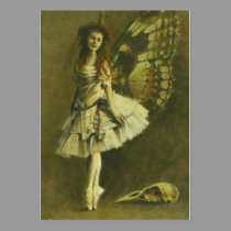 Gothic Fairy ACEO Artists Trading Card business cards
