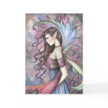 Gothic Fairy Card Watercolor Fairy