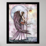 Gothic Fairy Poster Autumn Fairy posters