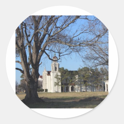 Gothic Fall Church Sticker