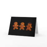 Gothic Gingerbread Man cards