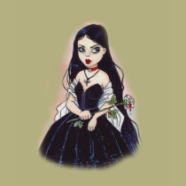 Gothic Girl t-shirts