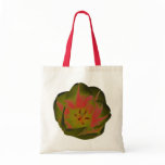 Gothic Gloomy Red Tulip Budget Tote Bag
