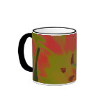 Gothic Gloomy Red Tulip Mug