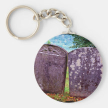 Gothic Gravestones Key Chains