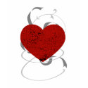 Gothic Grunge Broken Heart t-shirts