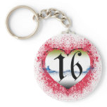 Gothic Heart 16th keychains