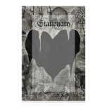 Gothic Heart Customised Stationery