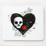 Gothic heart mousepads