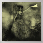 Gothic Lady Poster posters