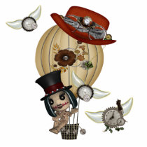 gothic laveau hot air balloon steampunk art photo cutout