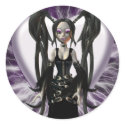Gothic love sticker, Valentine's