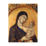 Gothic Madonna and Child postcards