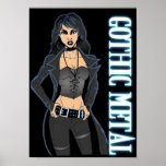 Gothic Metal Poster
