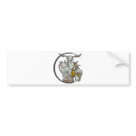 gothic monster bumper stickers