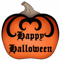 Gothic pumpkin Autumn Happy Halloween Acrylic Cut Out