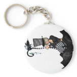 Gothic rain key chains