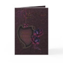 Gothic Rose Birthday cards