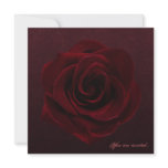 Gothic Rose invitations