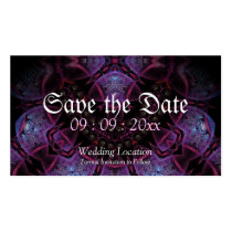 Gothic Save the Date Announcement Cards