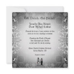 Gothic  Skeleton Bride & Groom Wedding Invitations