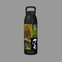 Gothic Skeletons Water Bottle water bottles