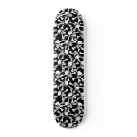 GOTHIC SKULLS CROSSBONES PATTERN skateboards
